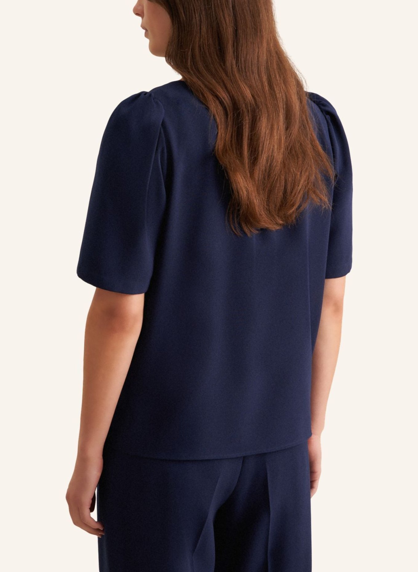 seidensticker Shirtbluse: DUNKELBLAU