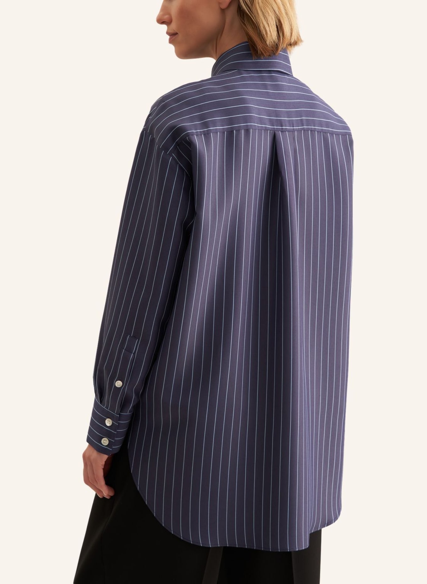 seidensticker Longbluse: DUNKELBLAU