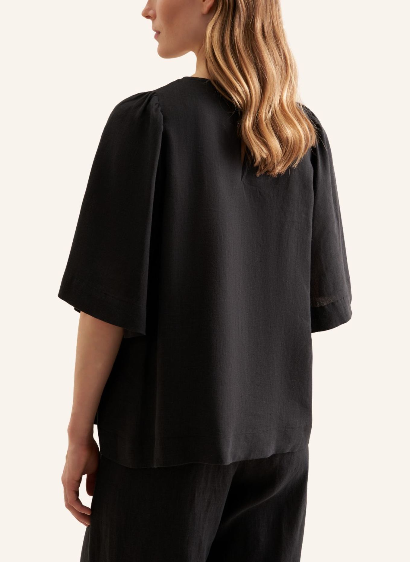 seidensticker Shirtbluse: SCHWARZ