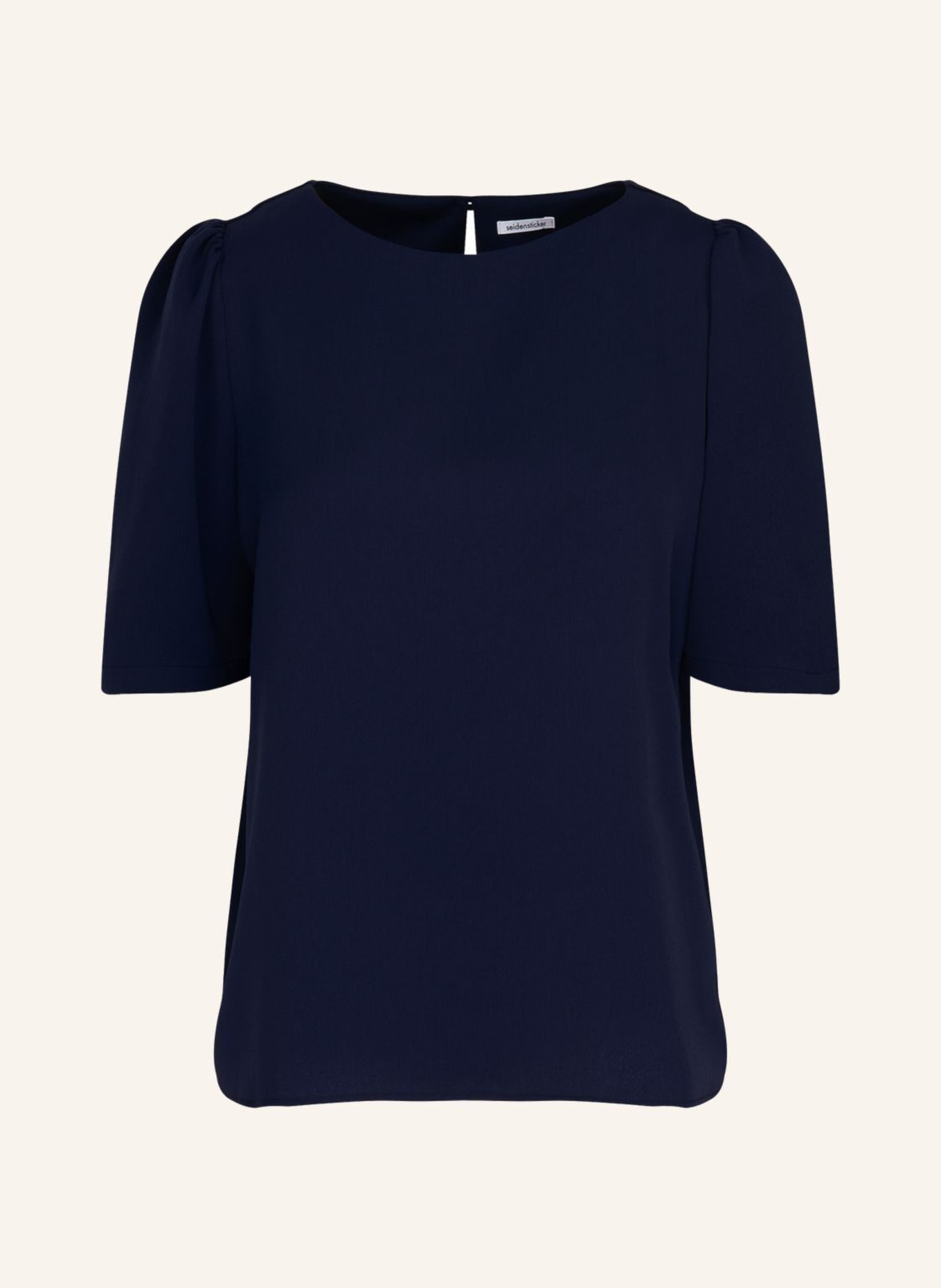 seidensticker Shirtbluse: DUNKELBLAU