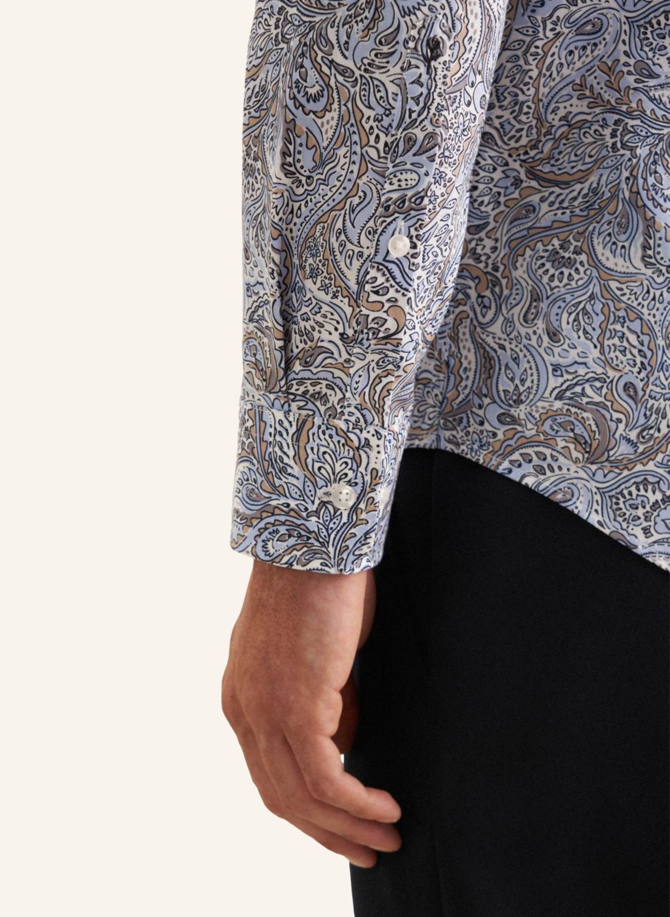 seidensticker Business Hemd Slim Fit: HELLBLAU