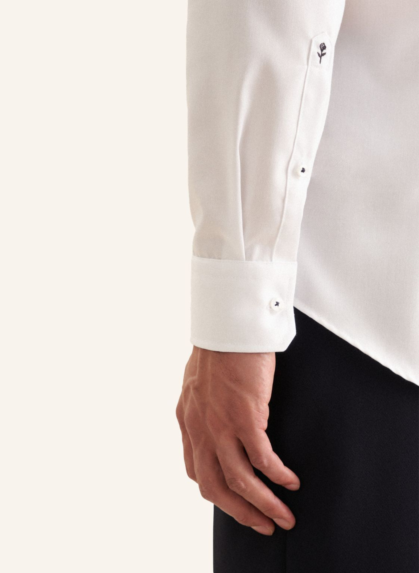 seidensticker Business Hemd Slim Fit: WEISS