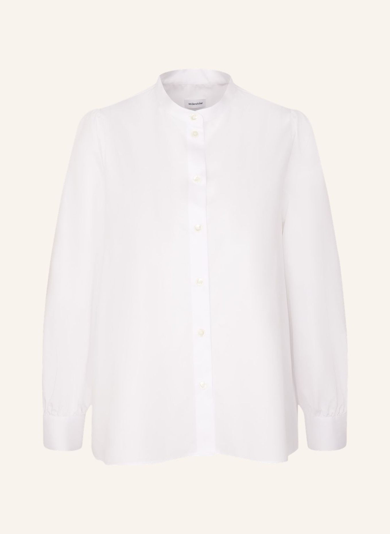 seidensticker Stehkragenbluse: WEISS
