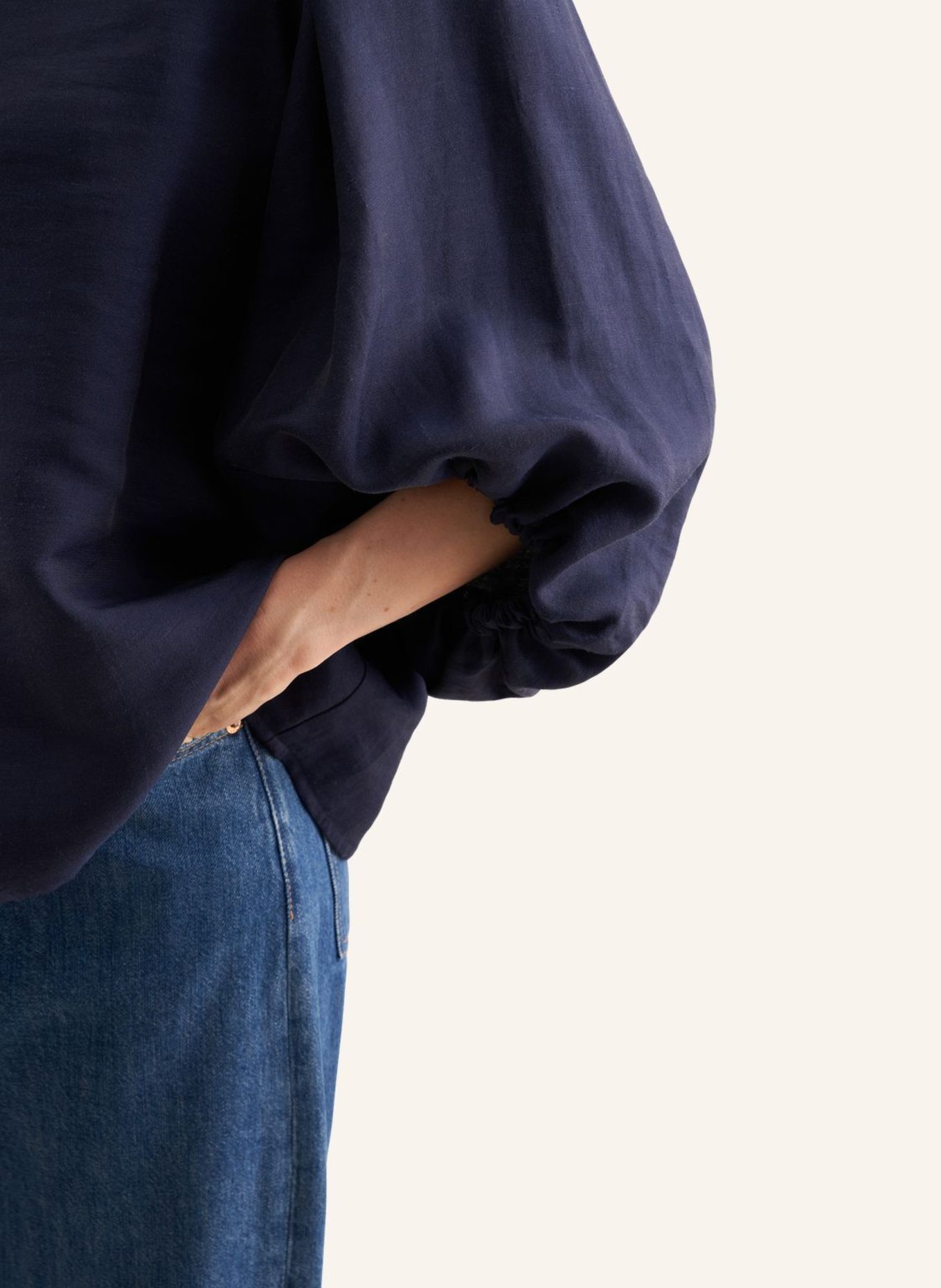 seidensticker Shirtbluse: DUNKELBLAU