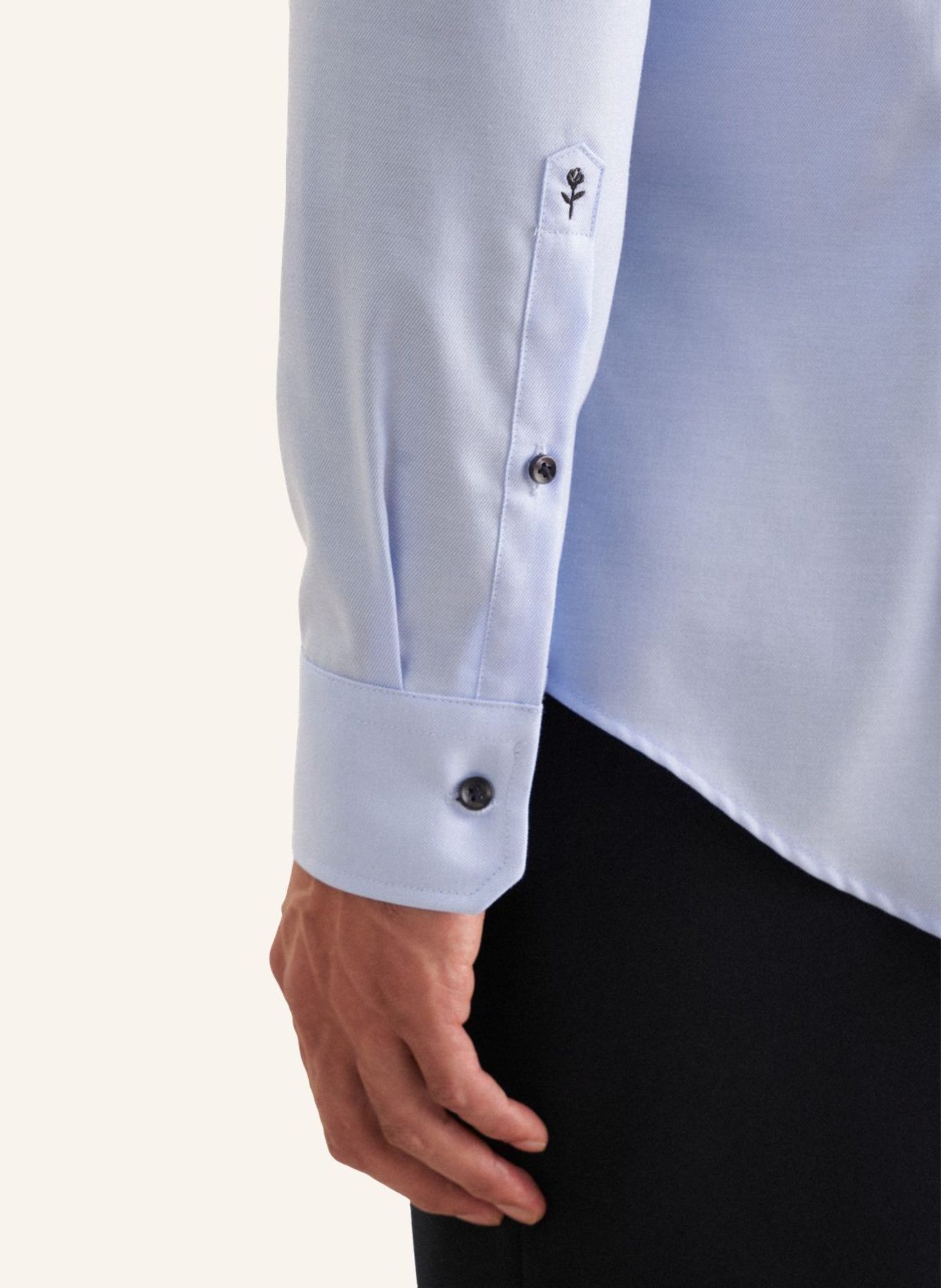 seidensticker Business Hemd Slim Fit: HELLBLAU