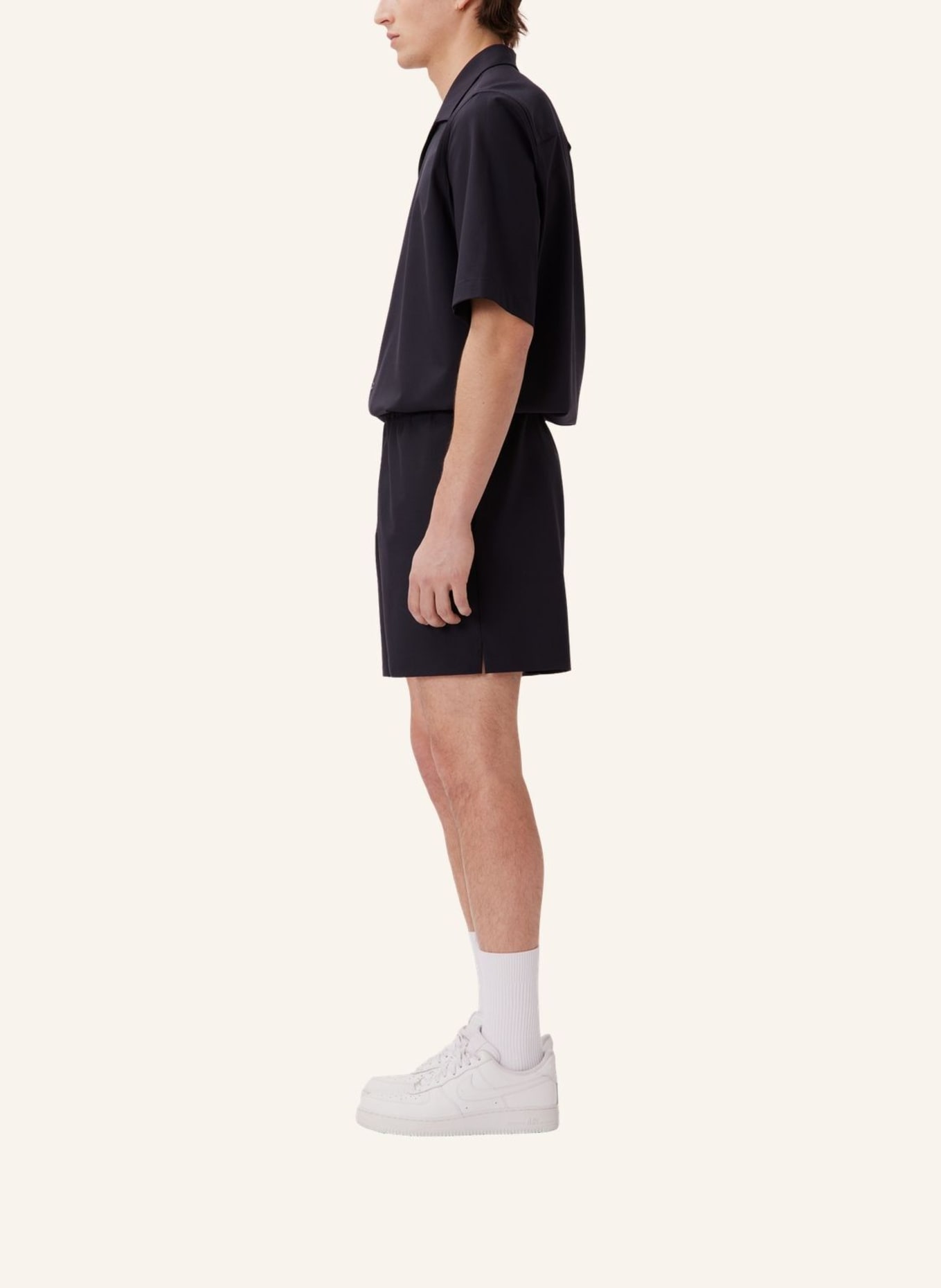 studio seidensticker Shorts Regular Fit: DUNKELBLAU