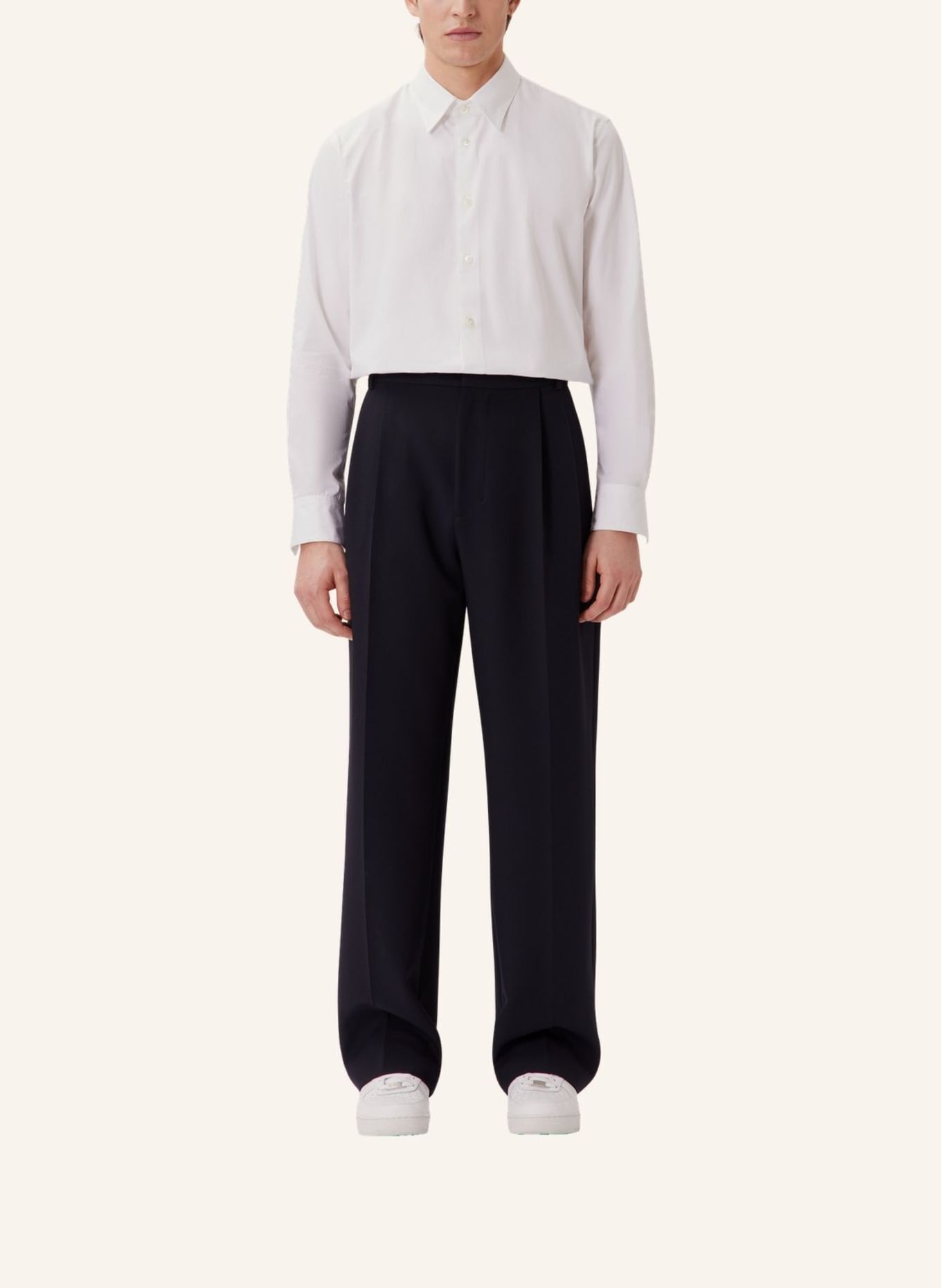 studio seidensticker Casual Hemd Regular Fit: WEISS