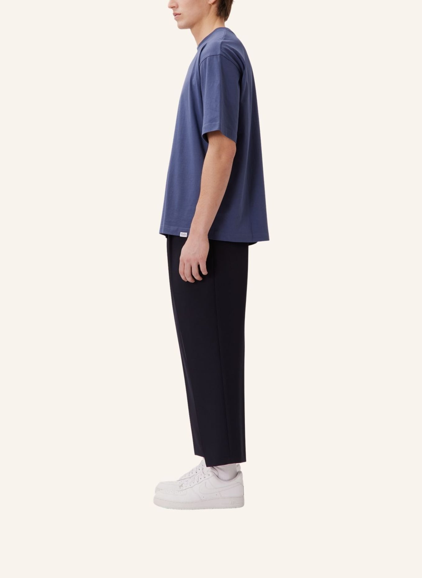 studio seidensticker T-Shirt Oversized: GRAU