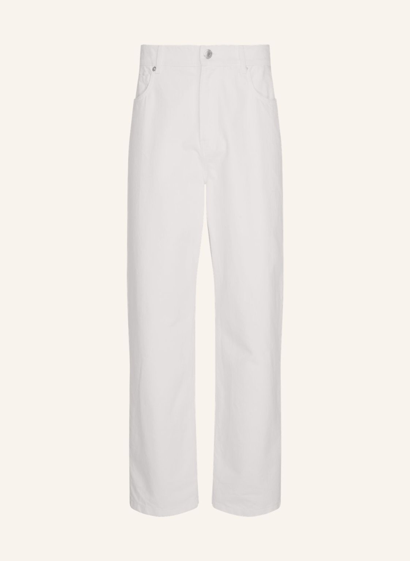 studio seidensticker 5-Pocket Denim Oversized: WEISS