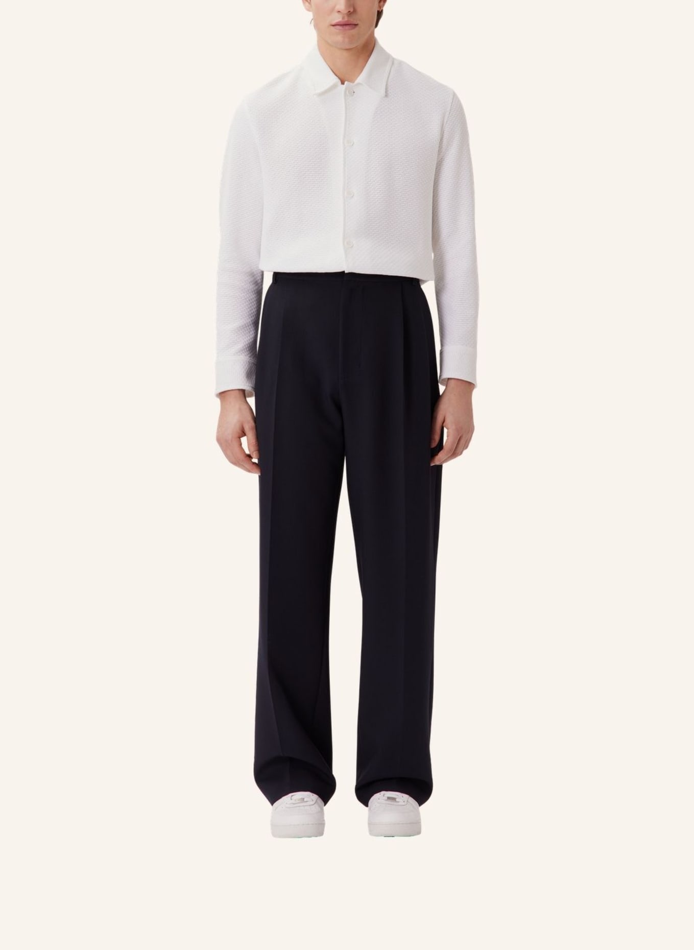 studio seidensticker Casual Hemd Regular Fit: WEISS