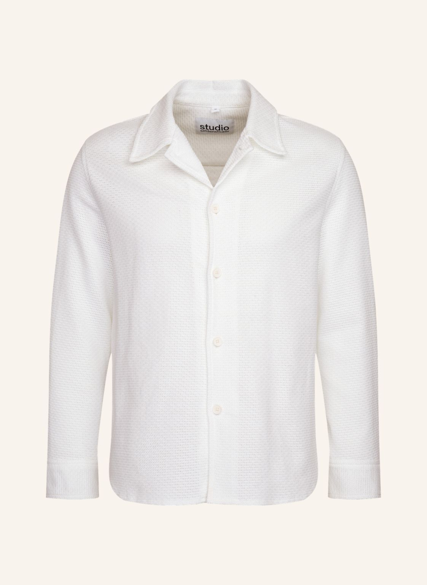 studio seidensticker Casual Hemd Regular Fit: WEISS