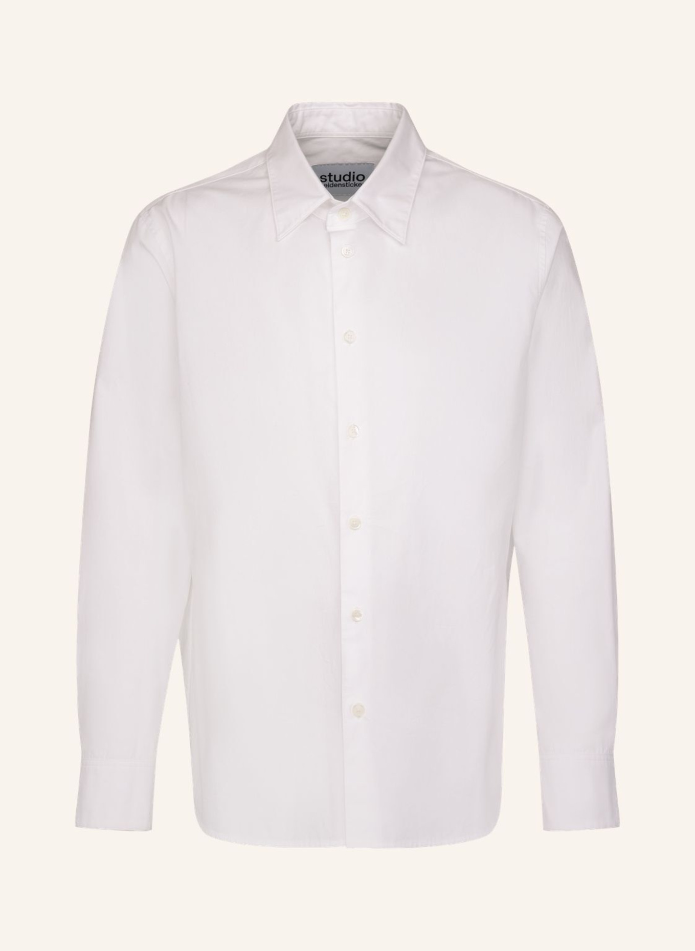 studio seidensticker Casual Hemd Regular Fit: WEISS