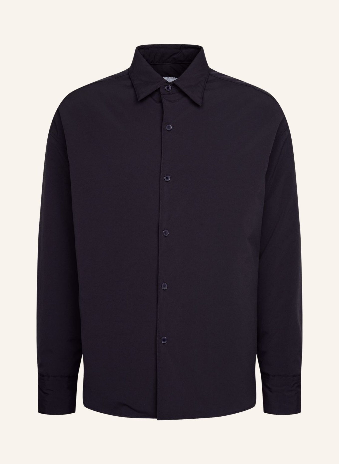 studio seidensticker Casual Hemd Oversized: DUNKELBLAU