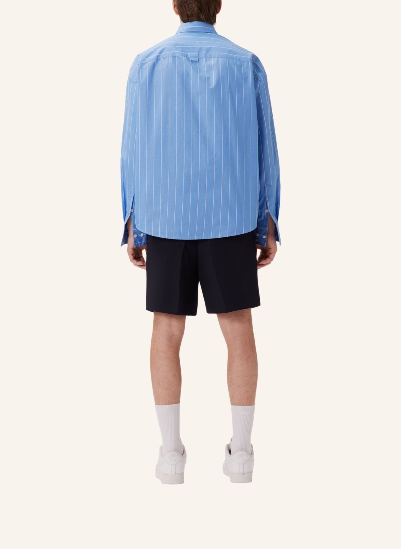 studio seidensticker Casual Hemd Oversized: BLAU