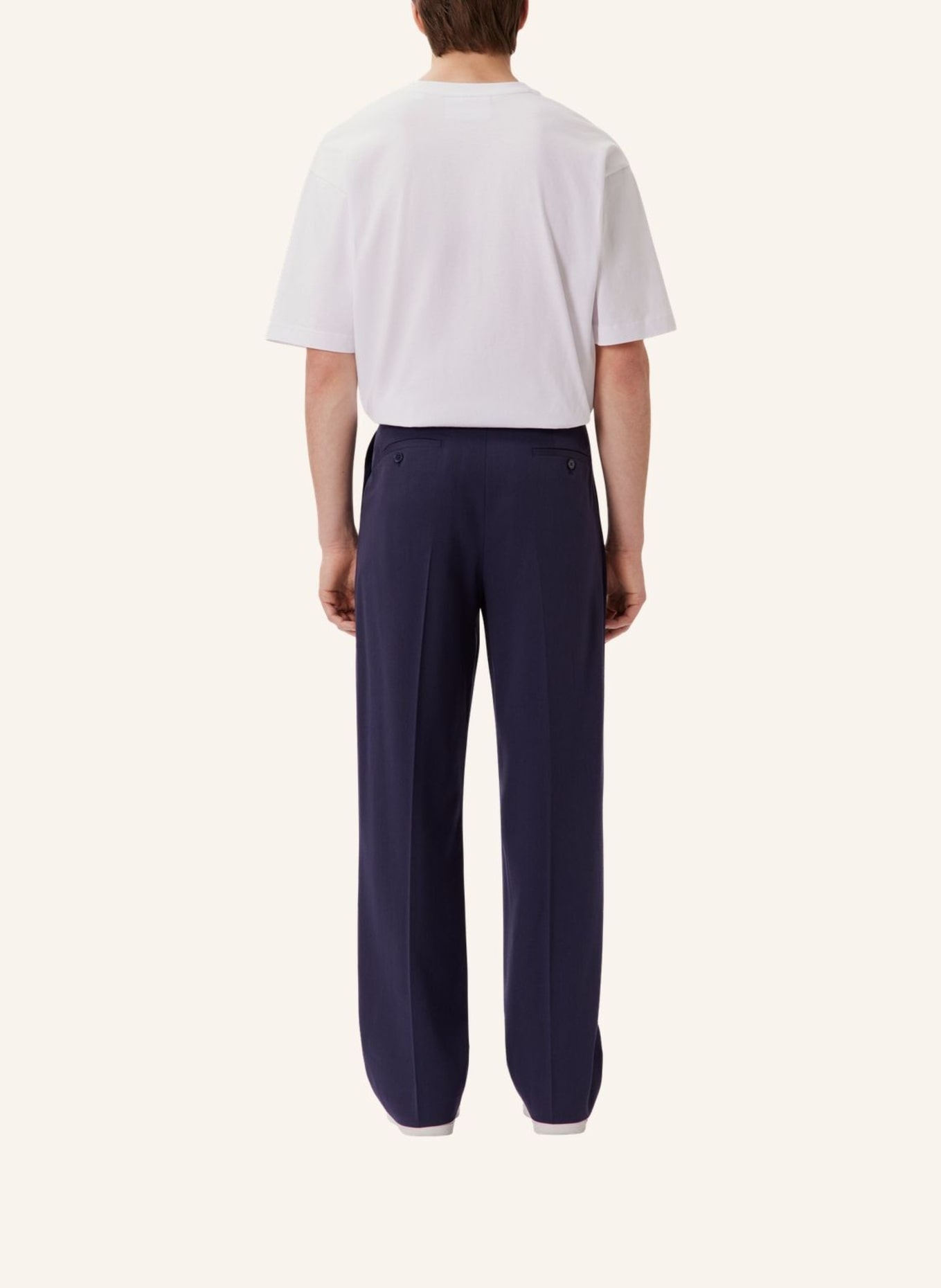 studio seidensticker Suit Pants Oversized: DUNKELBLAU