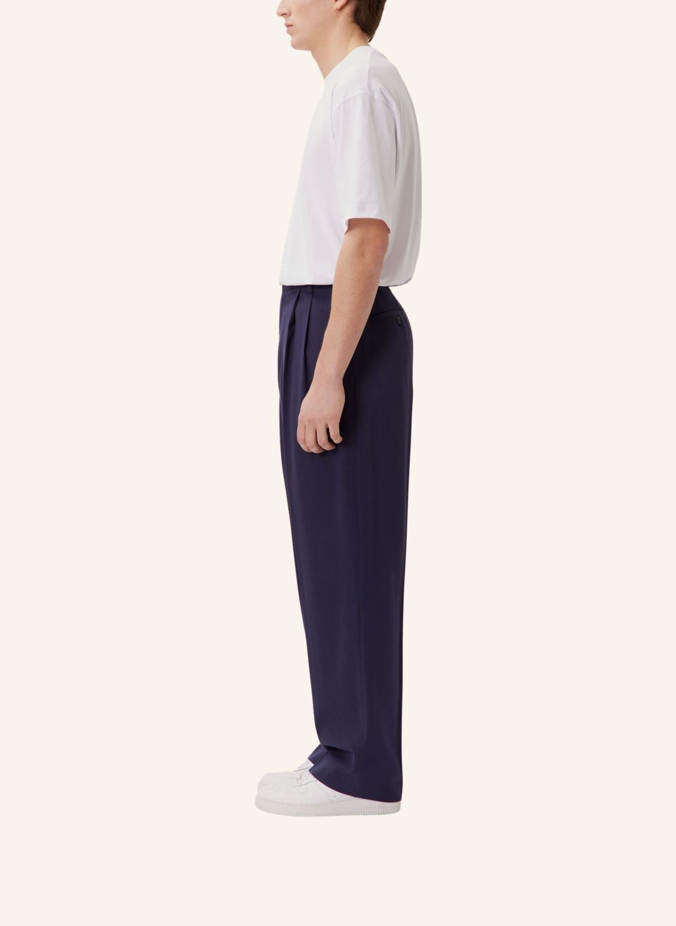 studio seidensticker Suit Pants Oversized: DUNKELBLAU