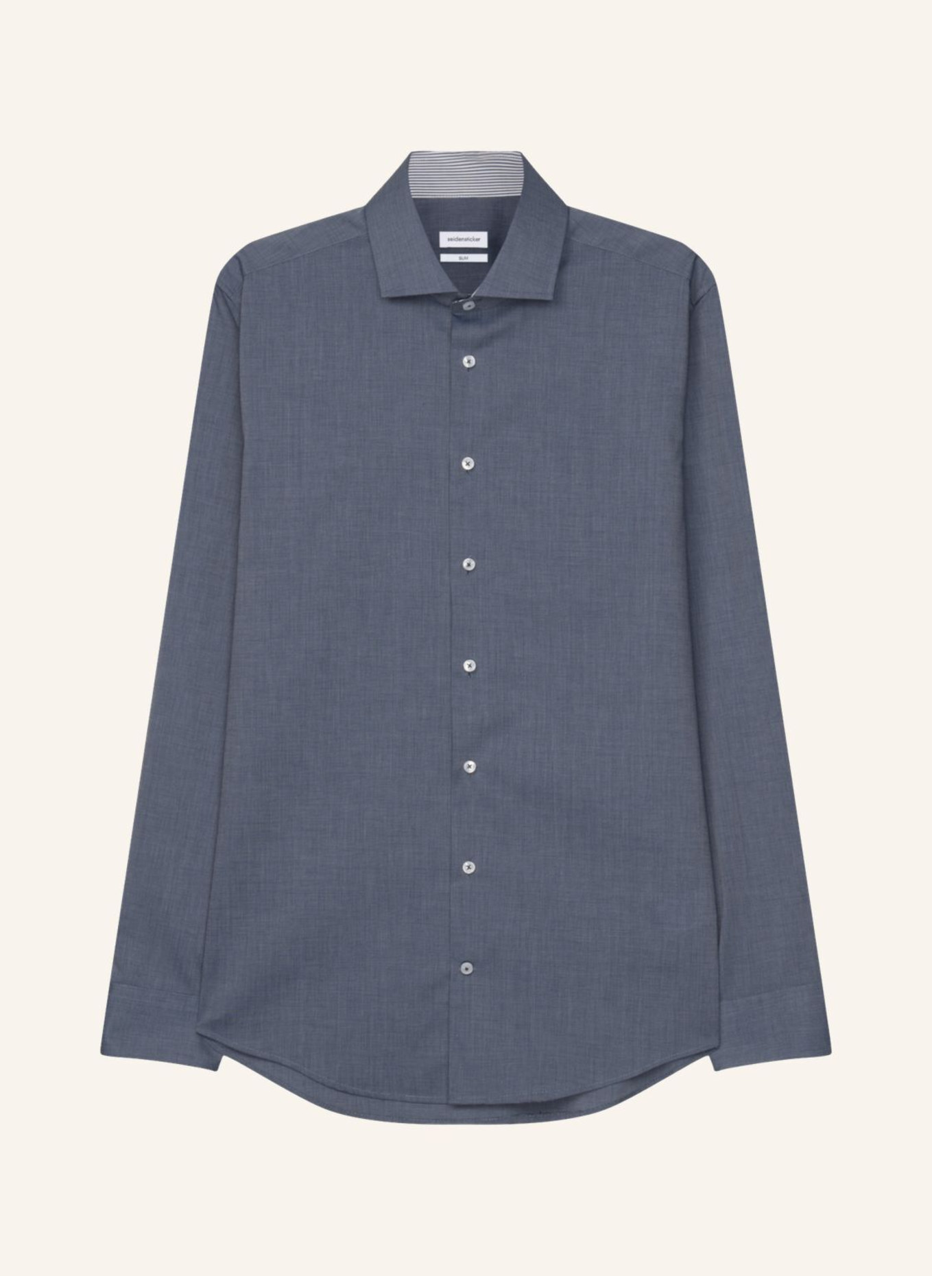 seidensticker Business Hemd Slim Fit: DUNKELBLAU