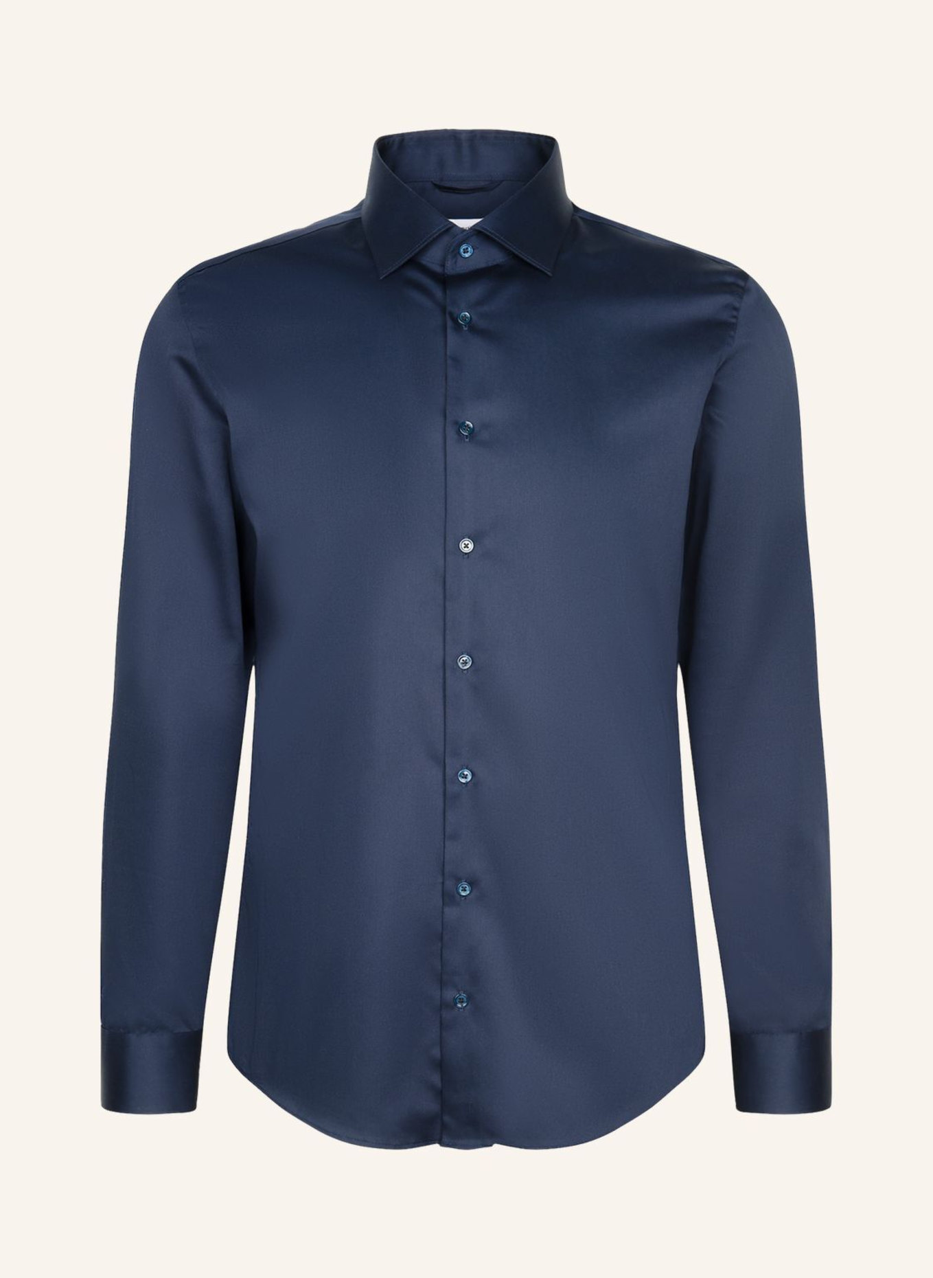 seidensticker Business Hemd Slim Fit: DUNKELBLAU