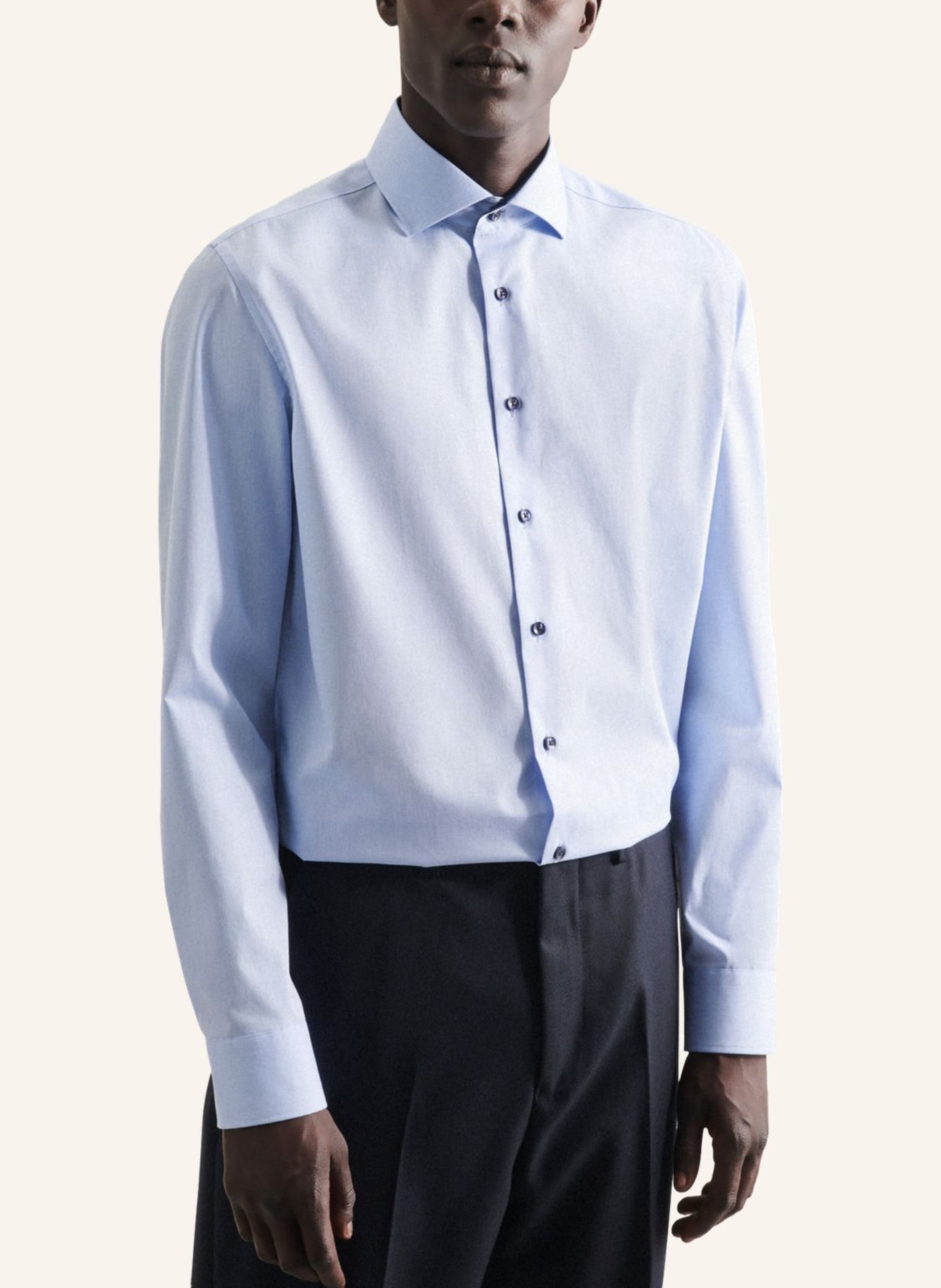 seidensticker Business Hemd Slim Fit: HELLBLAU