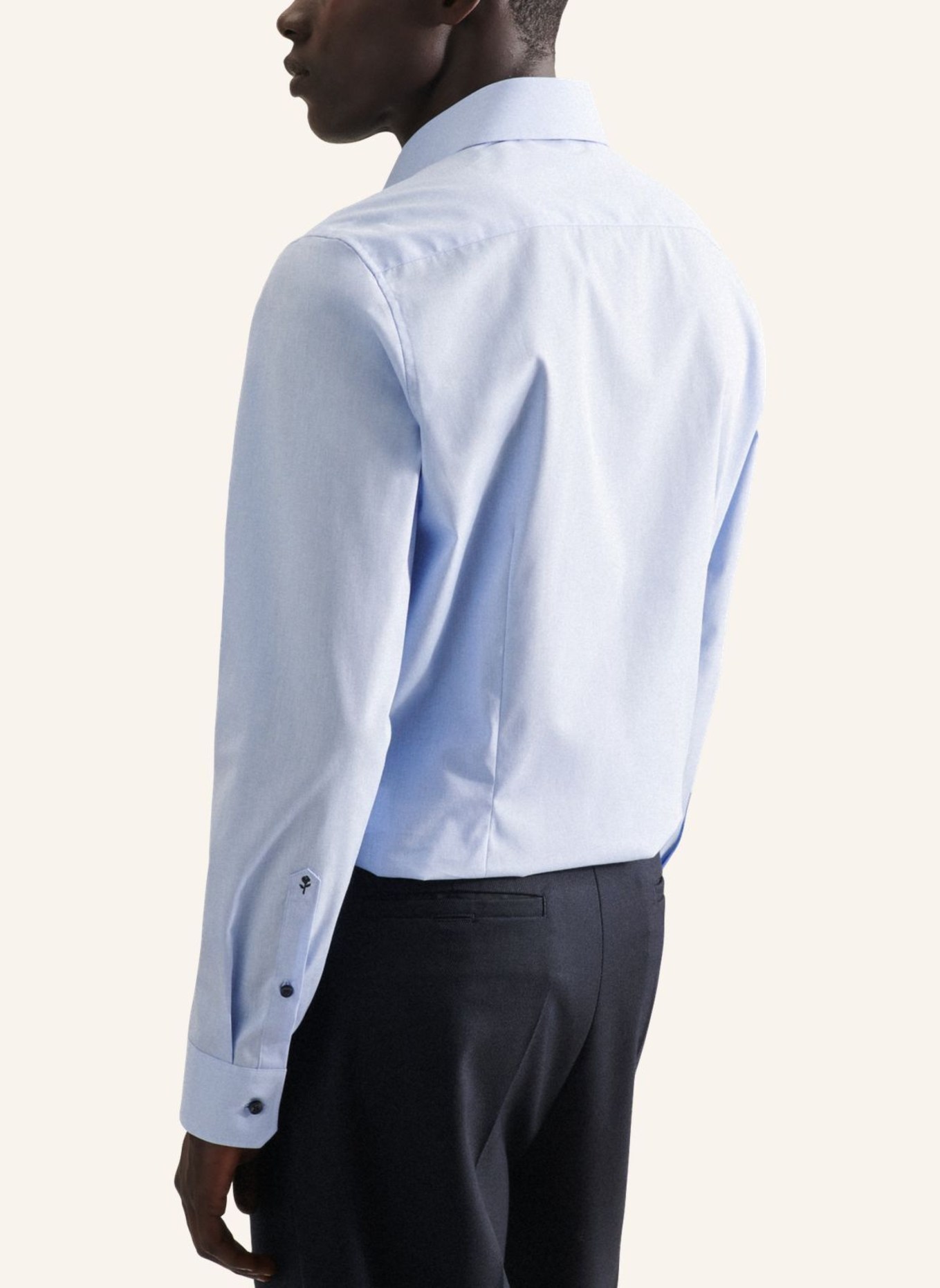 seidensticker Business Hemd Slim Fit: HELLBLAU