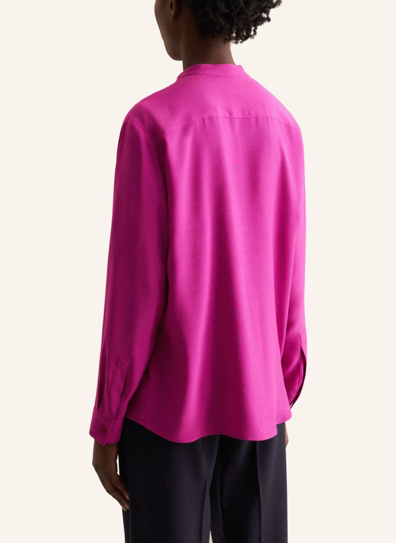 seidensticker Tunika, Stehkragenbluse: LILA