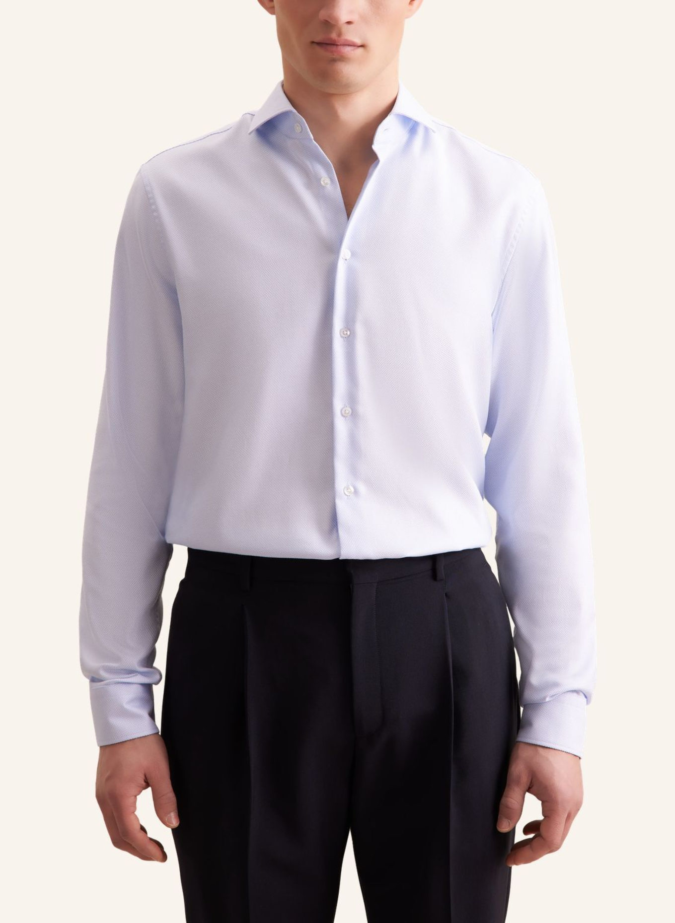 seidensticker Business Hemd Regular Fit: HELLBLAU