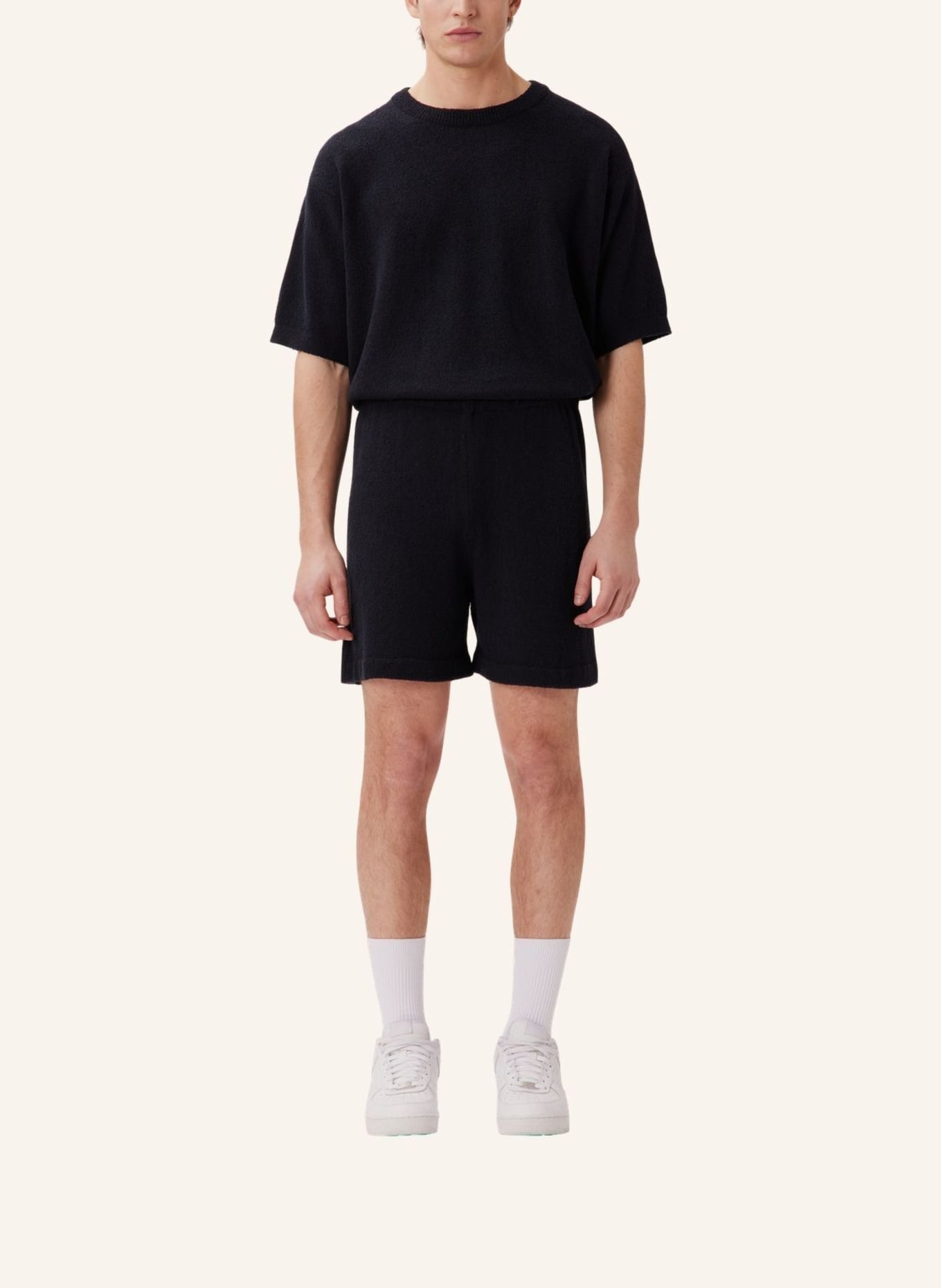 studio seidensticker Shorts Regular Fit: DUNKELBLAU