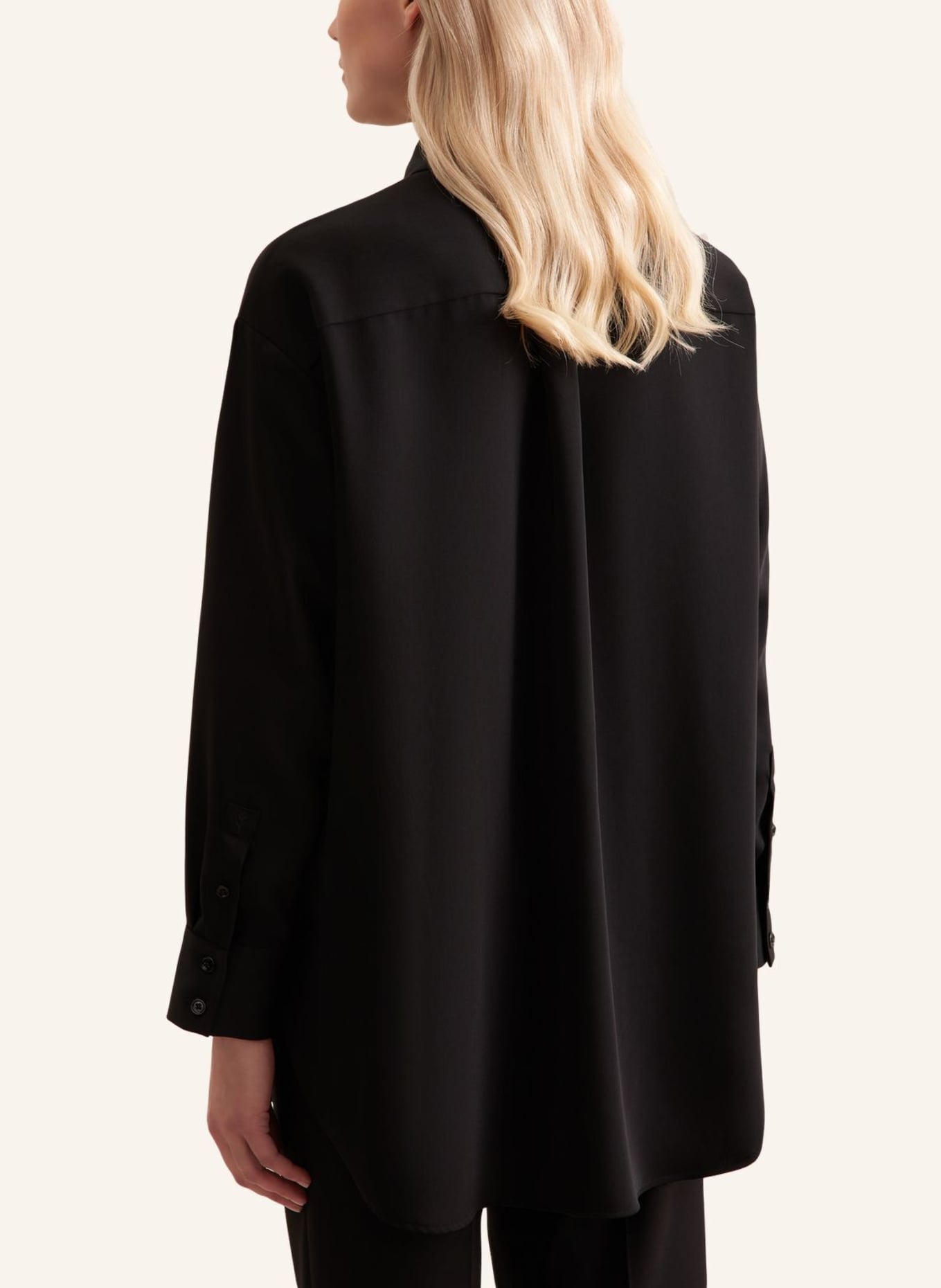 seidensticker Longbluse, Hemdbluse: SCHWARZ