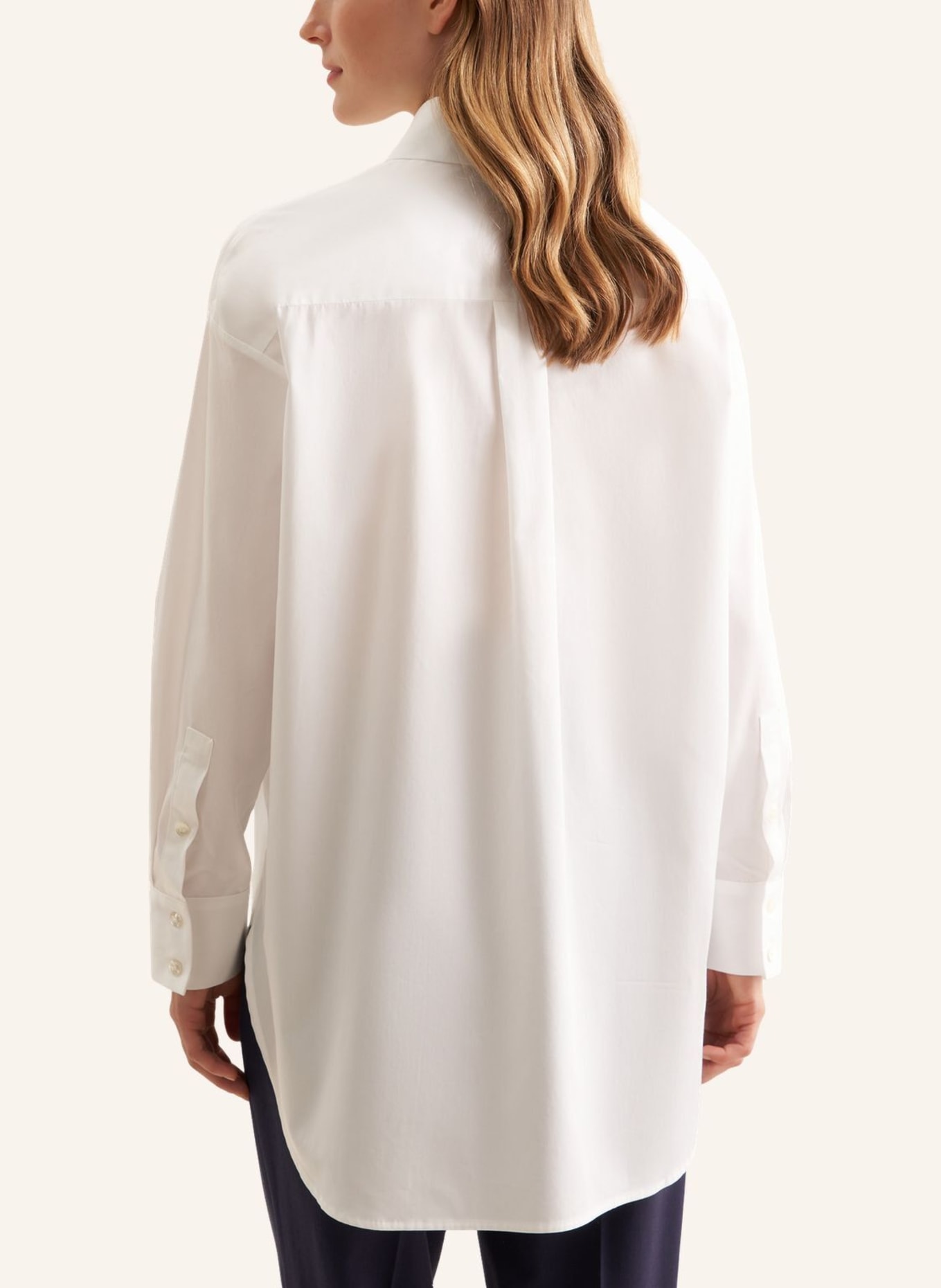 seidensticker Longbluse, Hemdbluse: WEISS