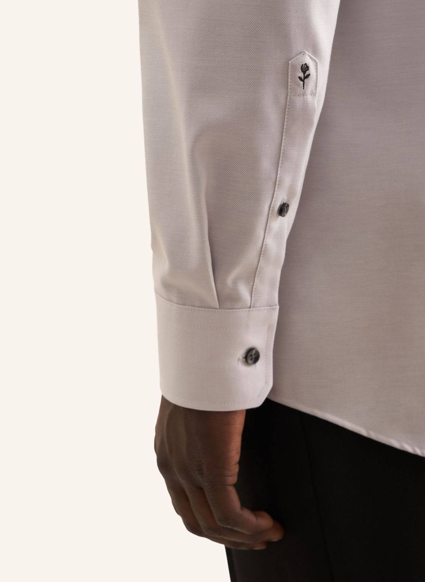 seidensticker Business Hemd Regular Fit: GRAU