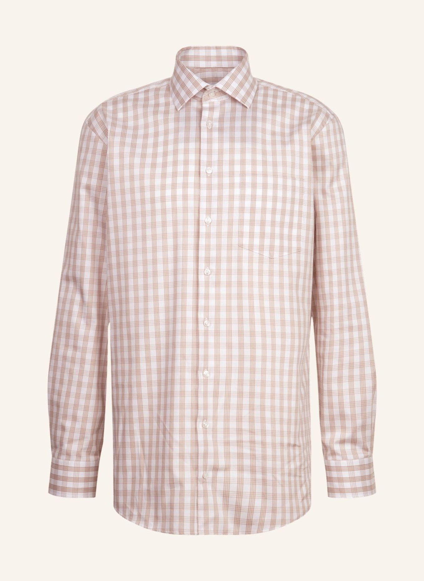 seidensticker Business Hemd Comfort Fit: BEIGE