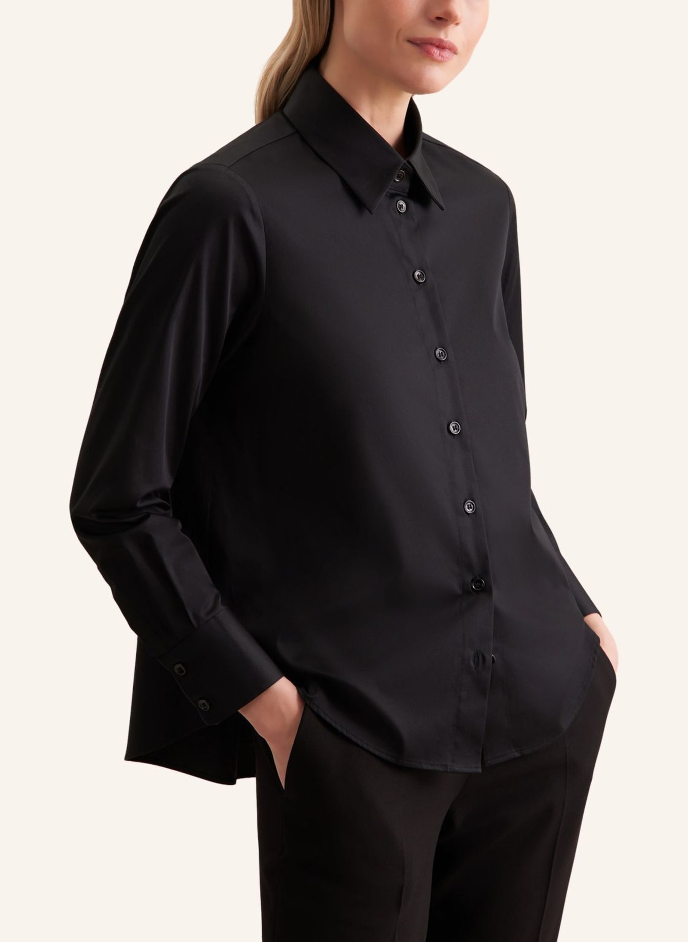 seidensticker Hemdbluse: SCHWARZ