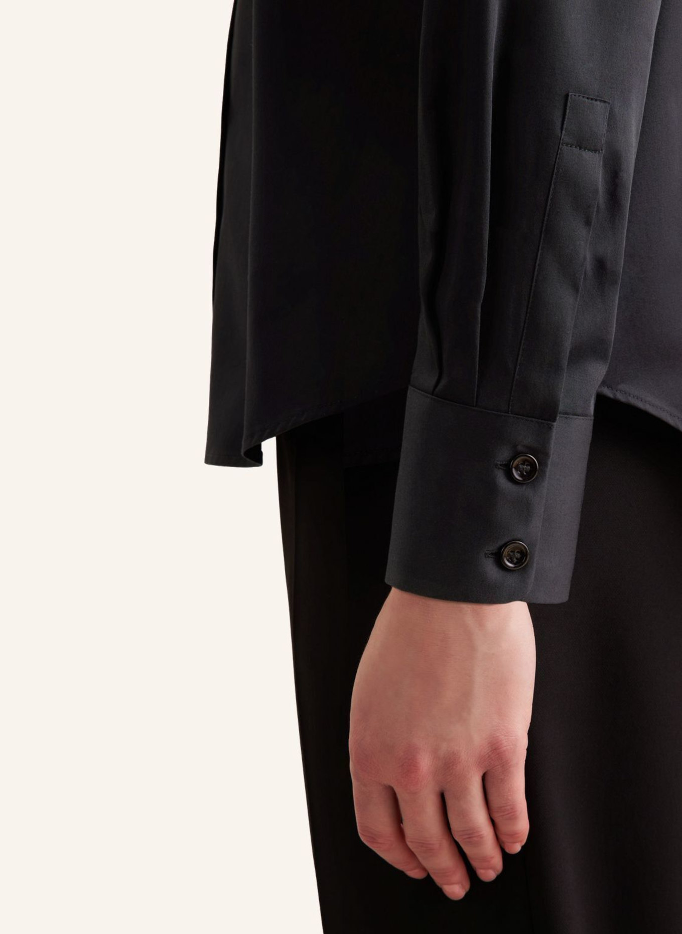 seidensticker Hemdbluse: SCHWARZ