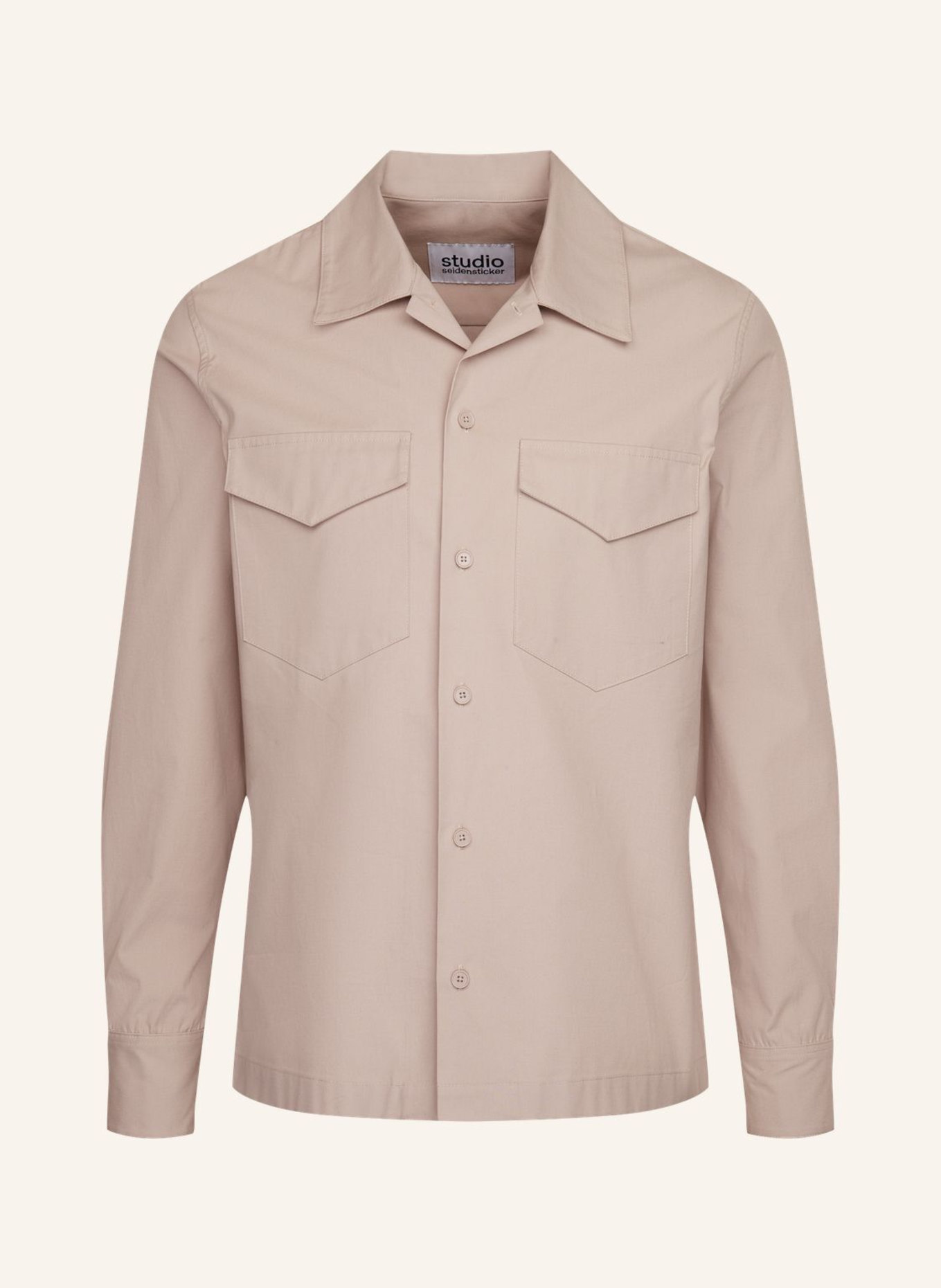 studio seidensticker Casual Hemd Regular Fit: BRAUN