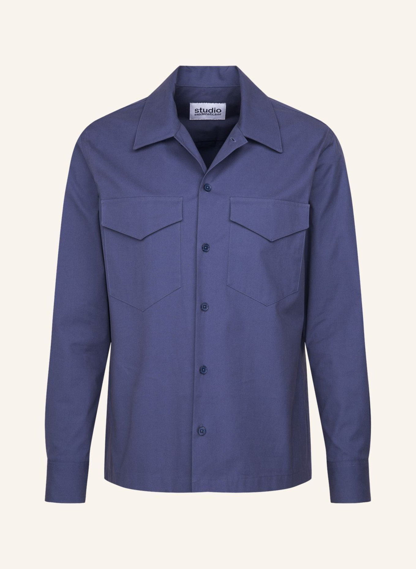 studio seidensticker Casual Hemd Regular Fit: GRAU