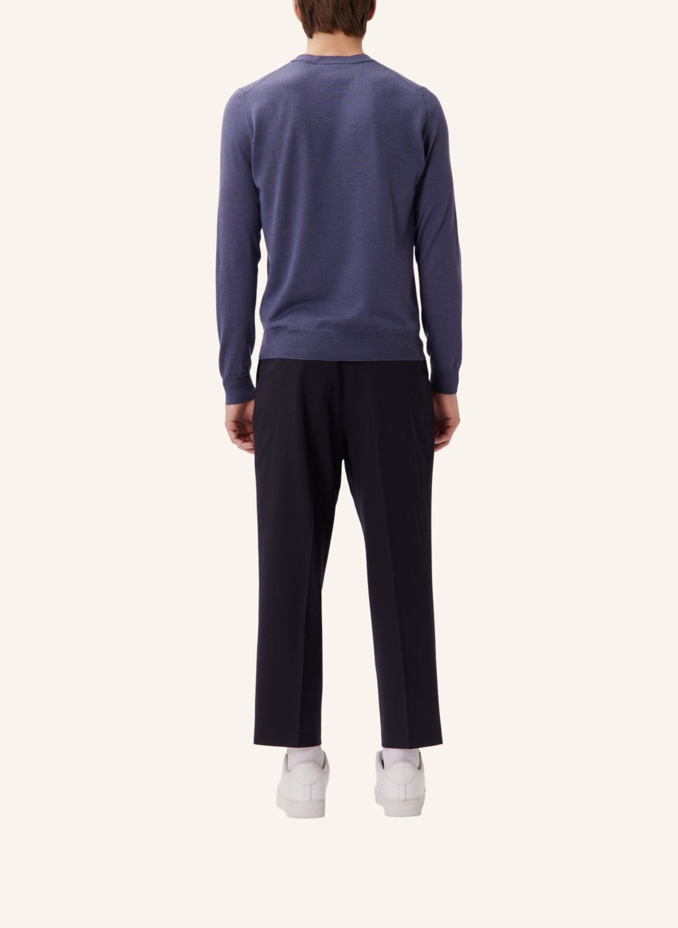 studio seidensticker , Pullover Regular Fit: GRAU