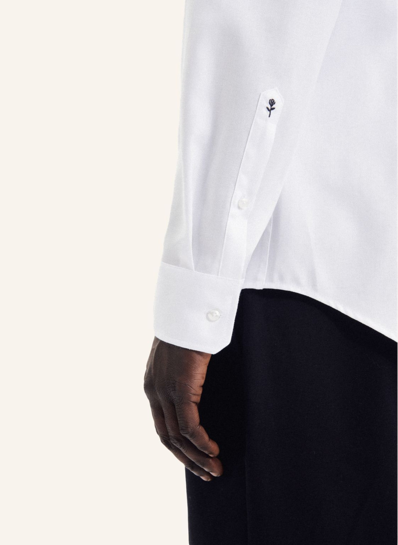 seidensticker , Business Hemd Slim Fit: WEISS