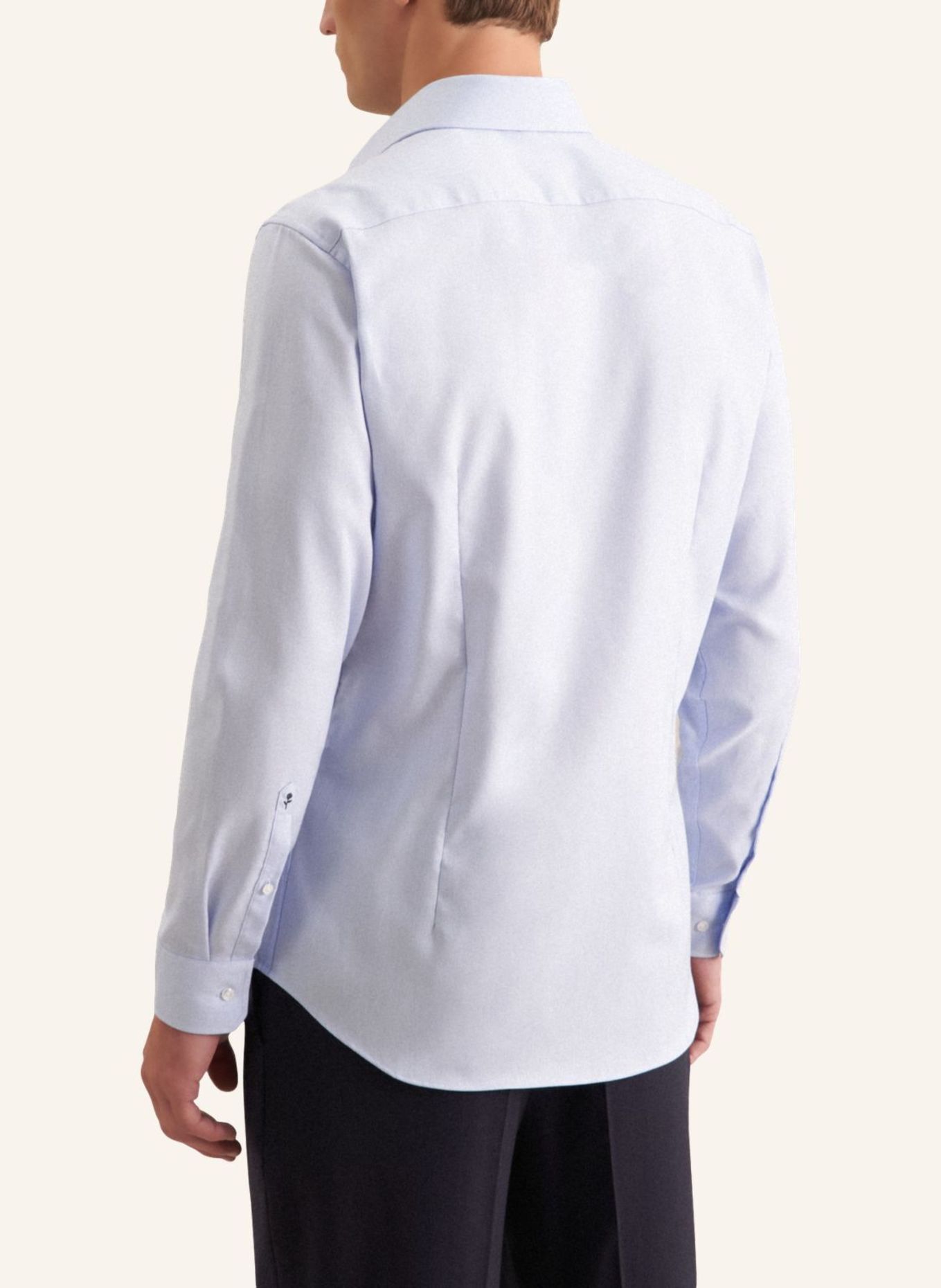 seidensticker Business Hemd Shaped Fit: HELLBLAU