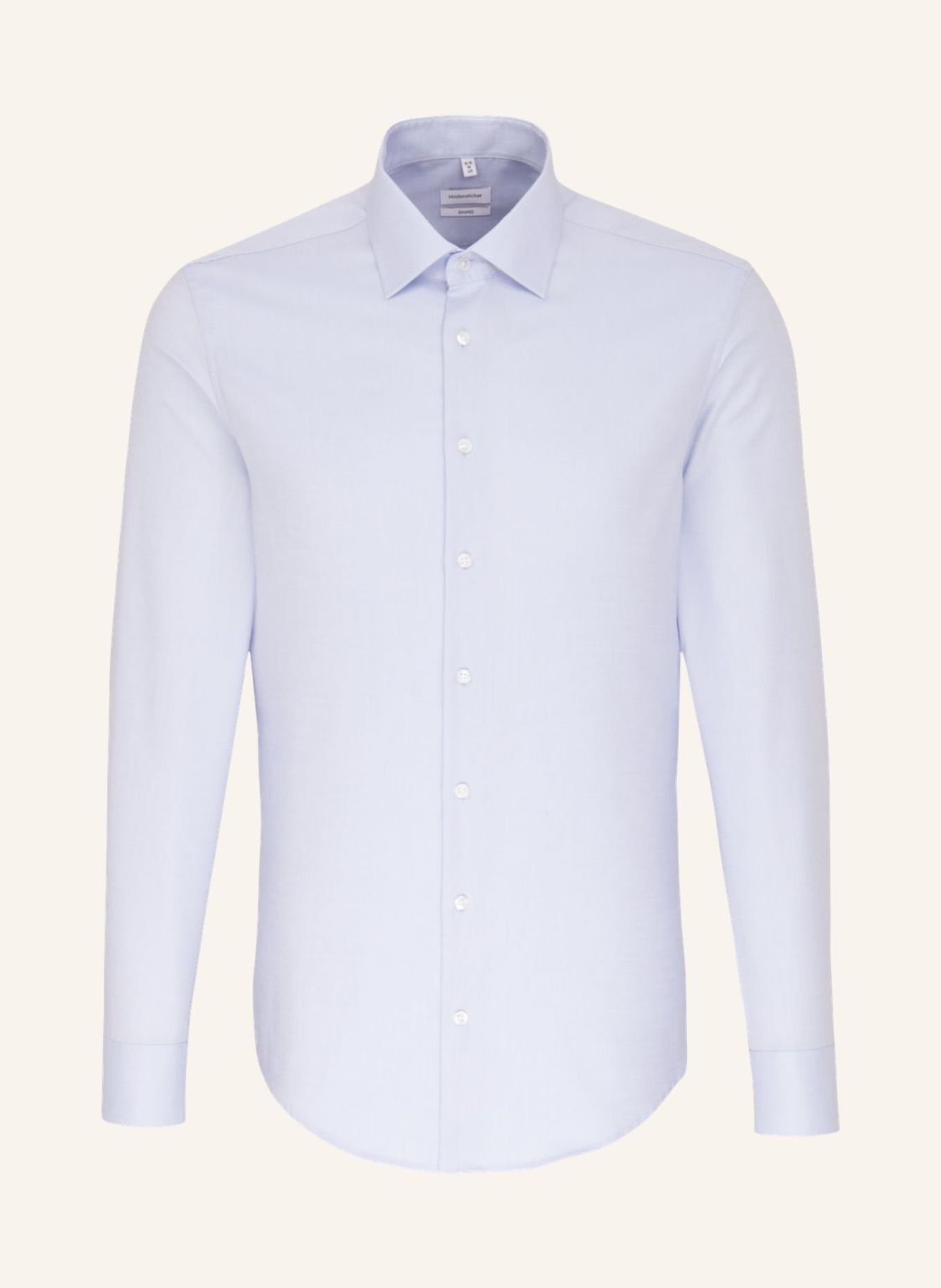 seidensticker Business Hemd Shaped Fit: HELLBLAU