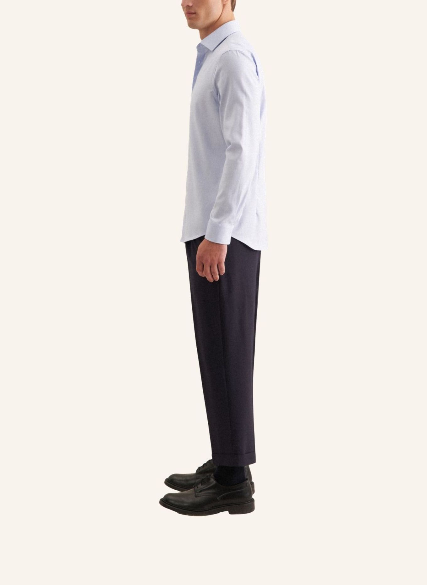 seidensticker Business Hemd Shaped Fit: HELLBLAU