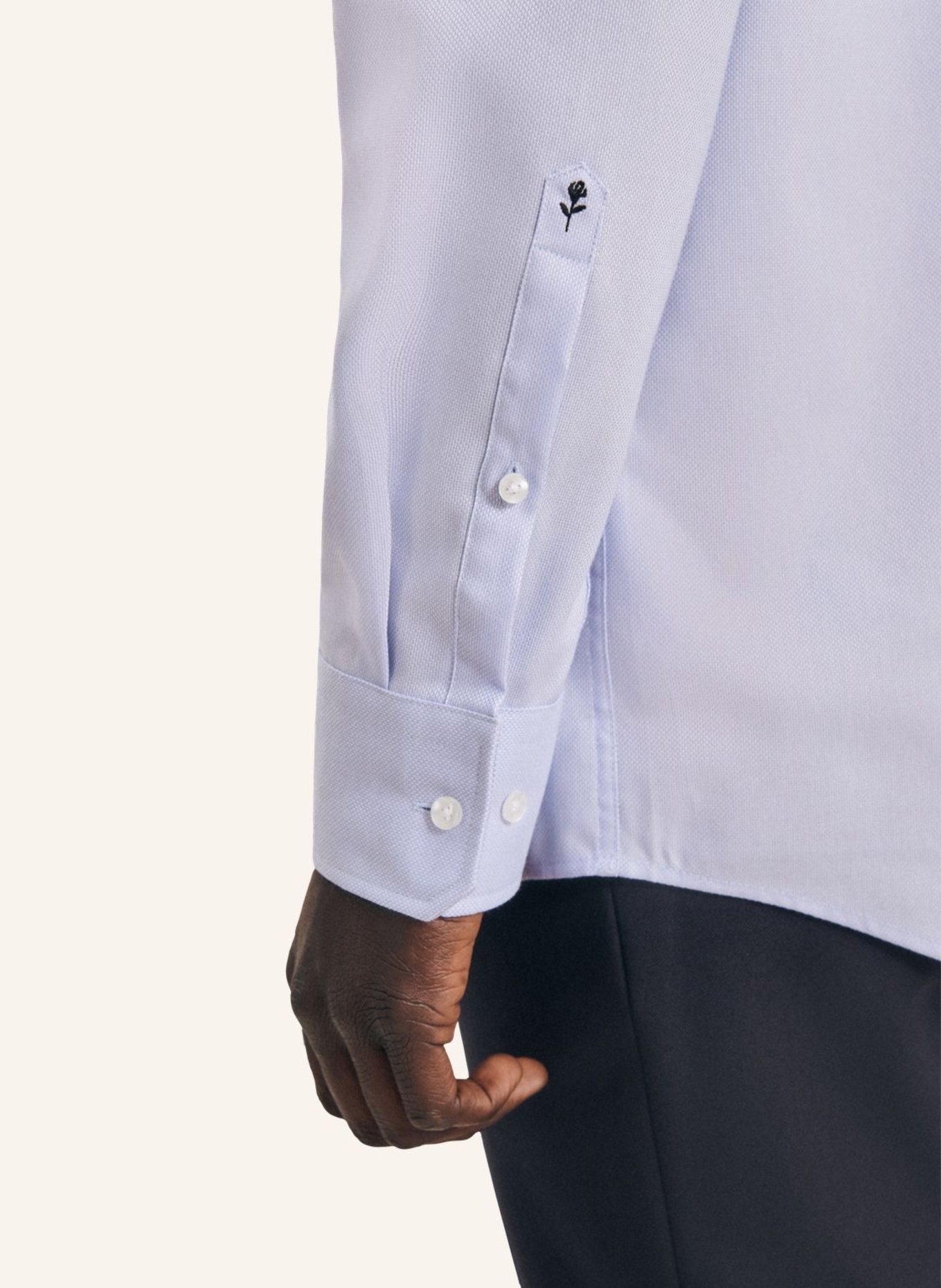 seidensticker Business Hemd Regular Fit: HELLBLAU