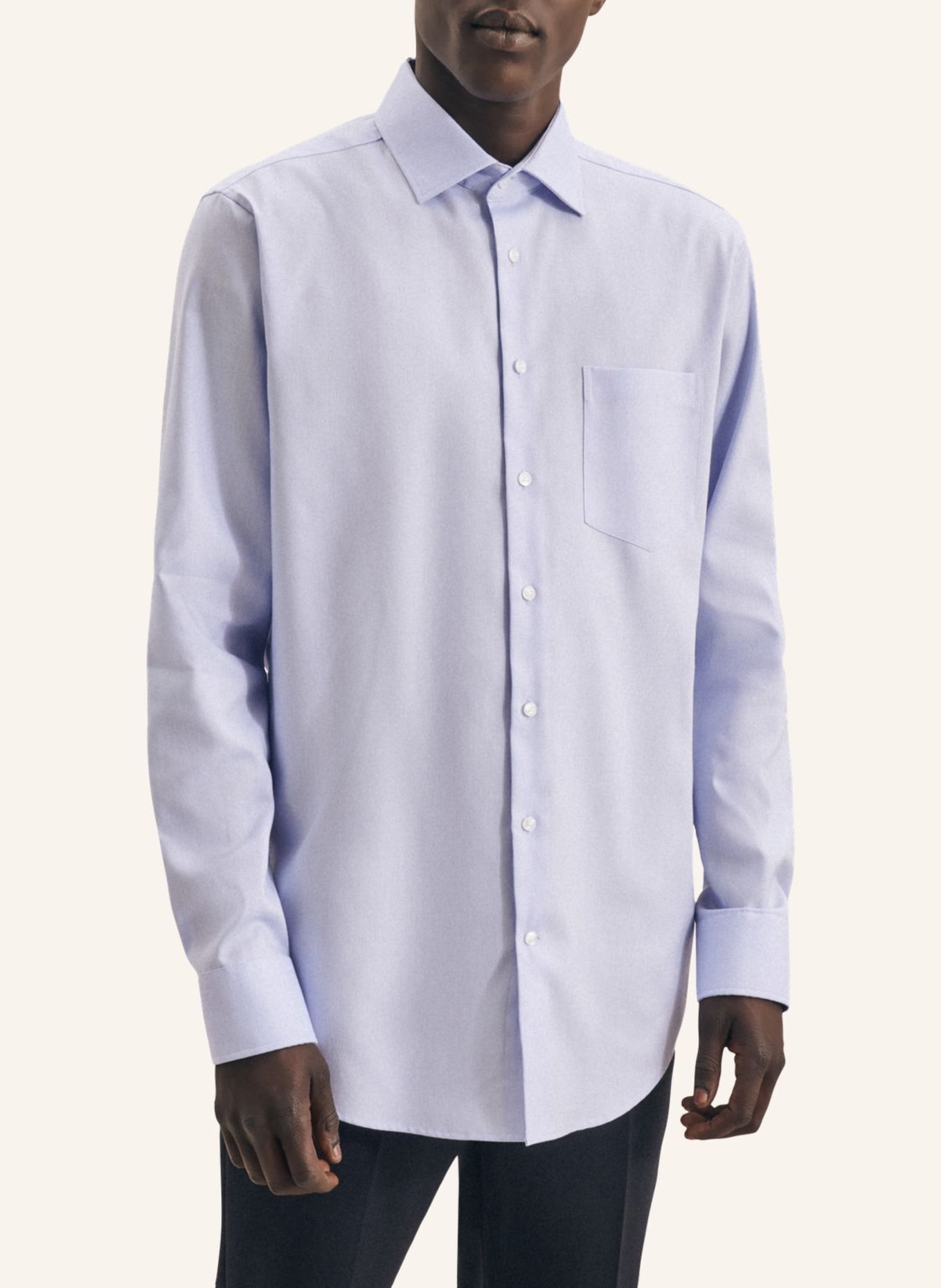 seidensticker Business Hemd Regular Fit: HELLBLAU