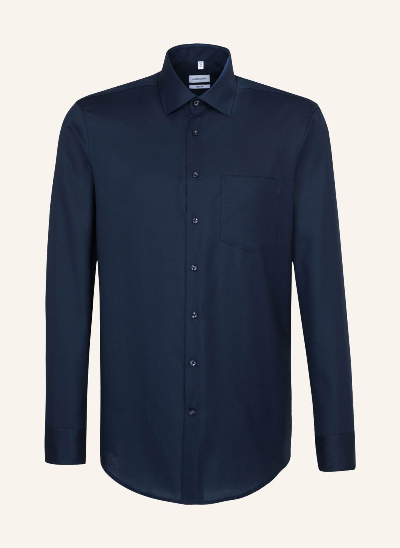 seidensticker Business Hemd Regular Fit: DUNKELBLAU