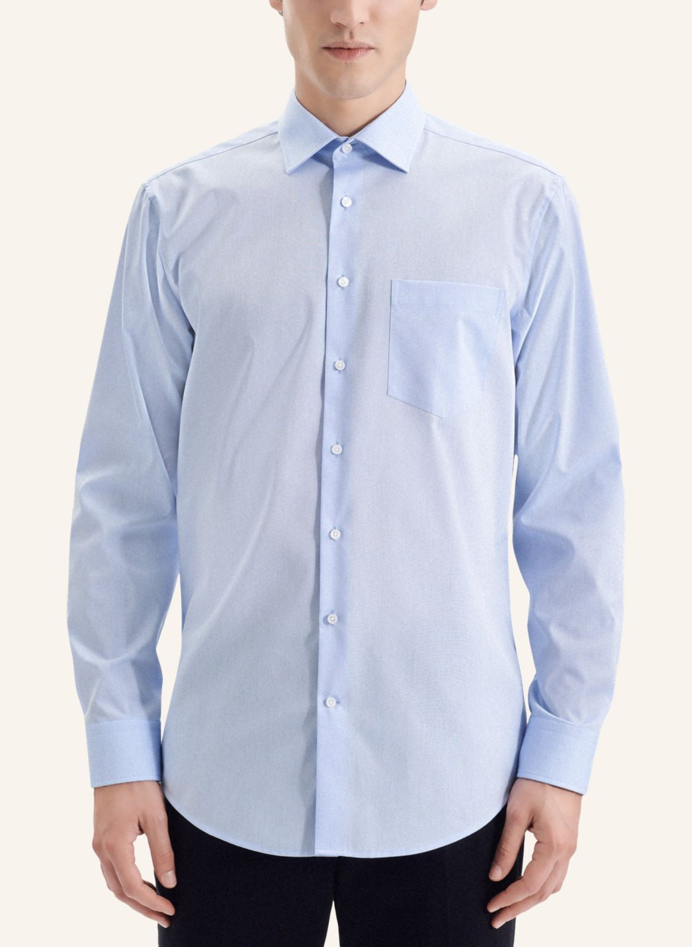 seidensticker Business Hemd Regular Fit: HELLBLAU