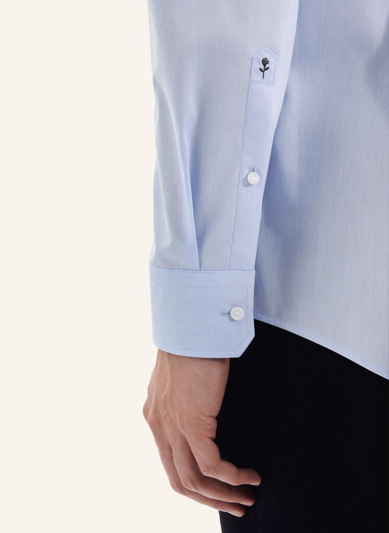 seidensticker Business Hemd Regular Fit: HELLBLAU