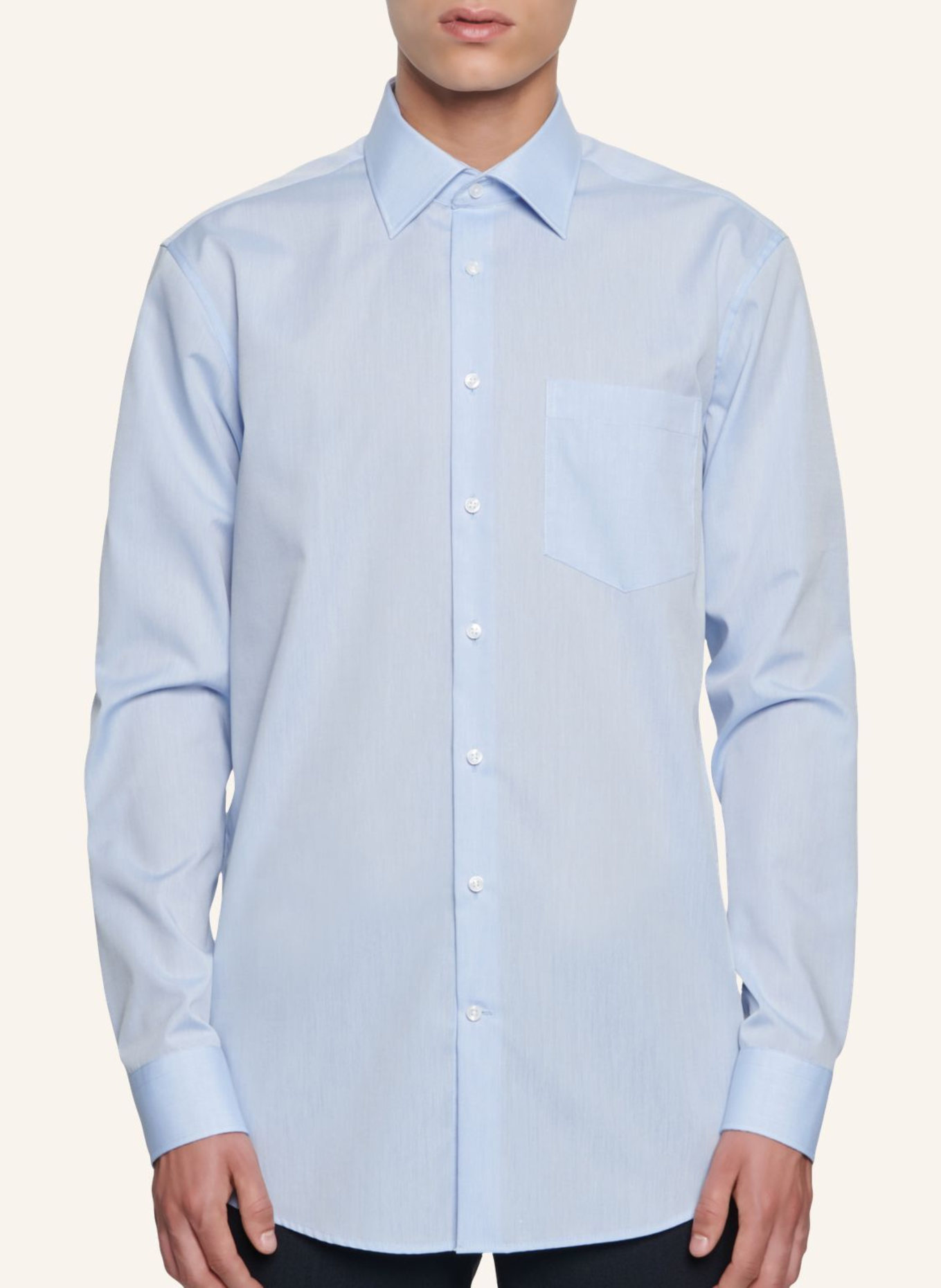 seidensticker Business Hemd Regular Fit: HELLBLAU