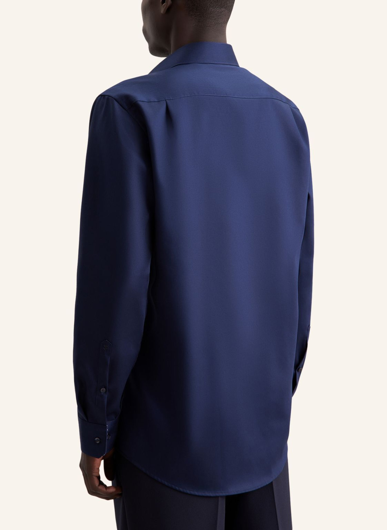 seidensticker , Business Hemd Regular Fit: DUNKELBLAU