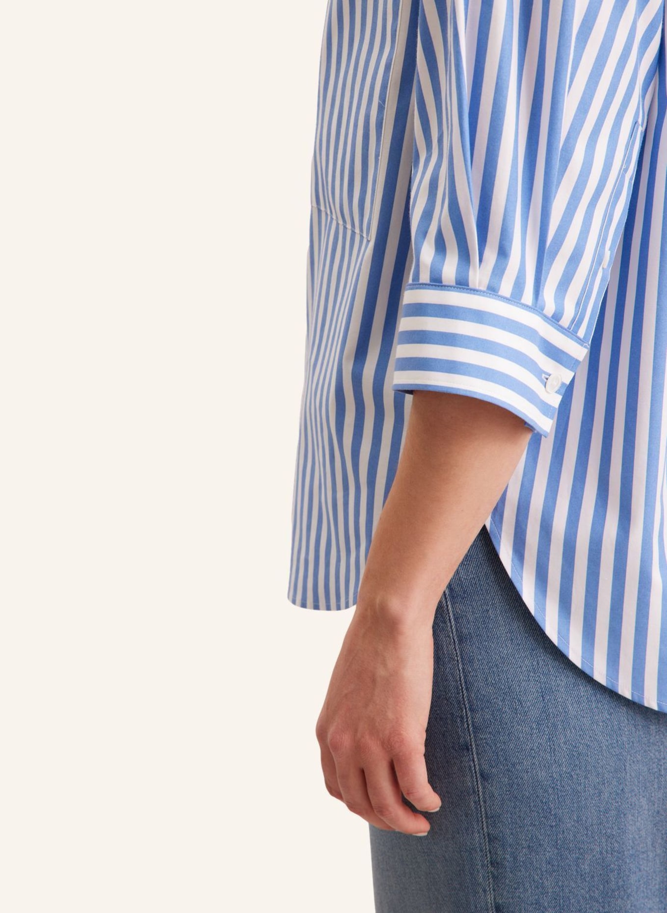 seidensticker Longbluse: HELLBLAU