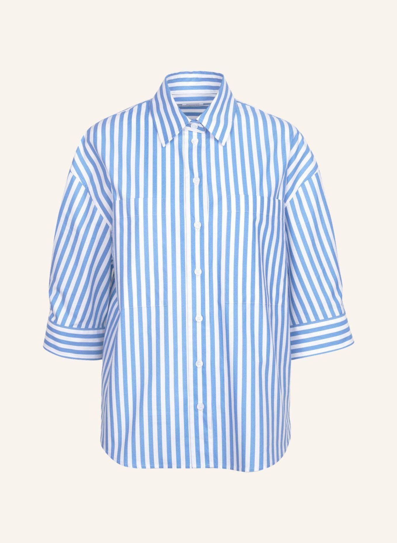 seidensticker Longbluse: HELLBLAU