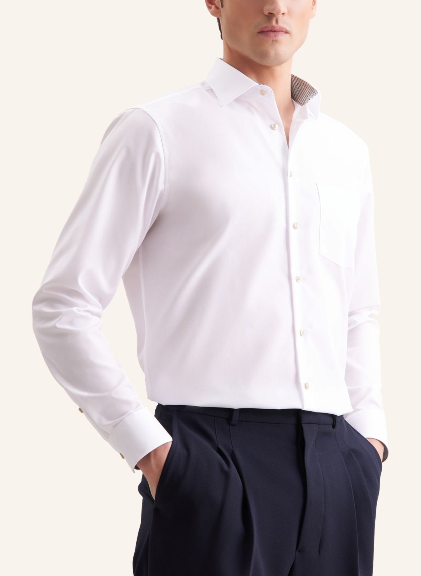 seidensticker Business Hemd Regular Fit: WEISS